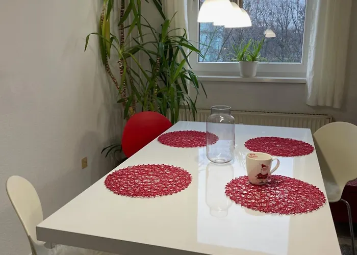 Beims Apartment-vollausstattung-kueche, Kostenlos-wfi, Smart-tv Lägenhet Magdeburg