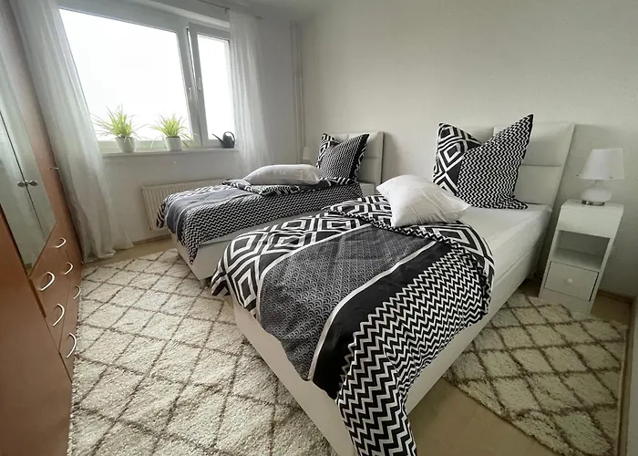 Beims Apartment-vollausstattung-kueche, Kostenlos-wfi, Smart-tv Magdeburg